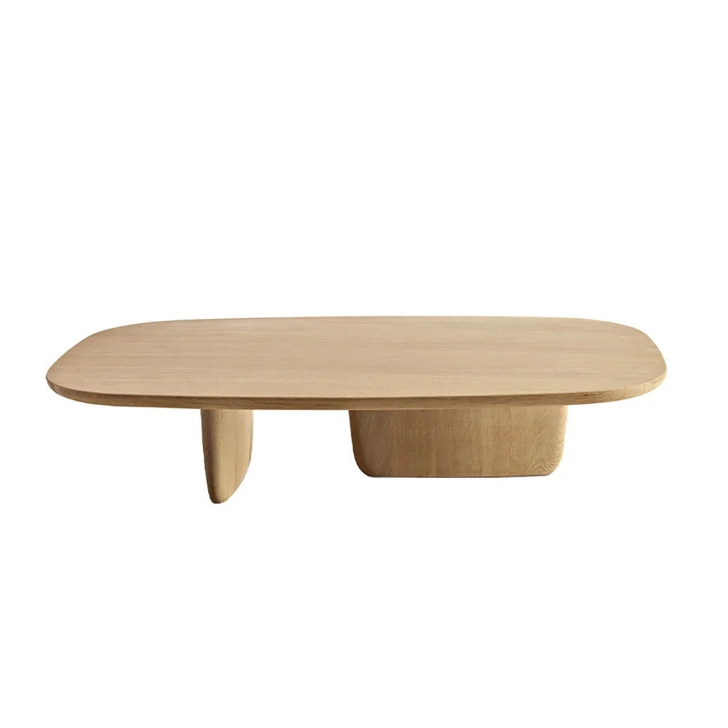Nordic Minimalist Coffee Table — Modern Wood & Glam Living Room Center Table