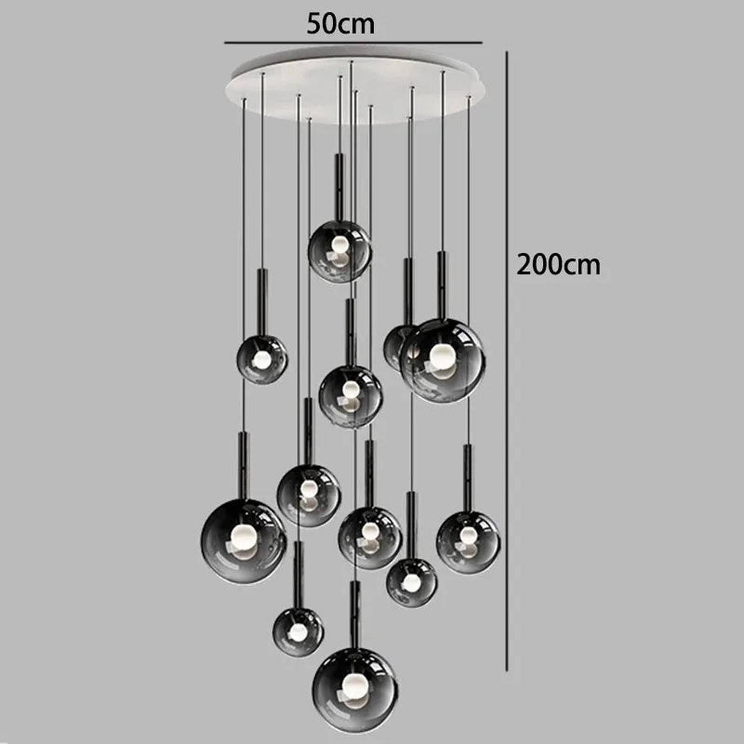 Nordic Stair Chandelier — Living & Dining Room Pendant Ceiling Light