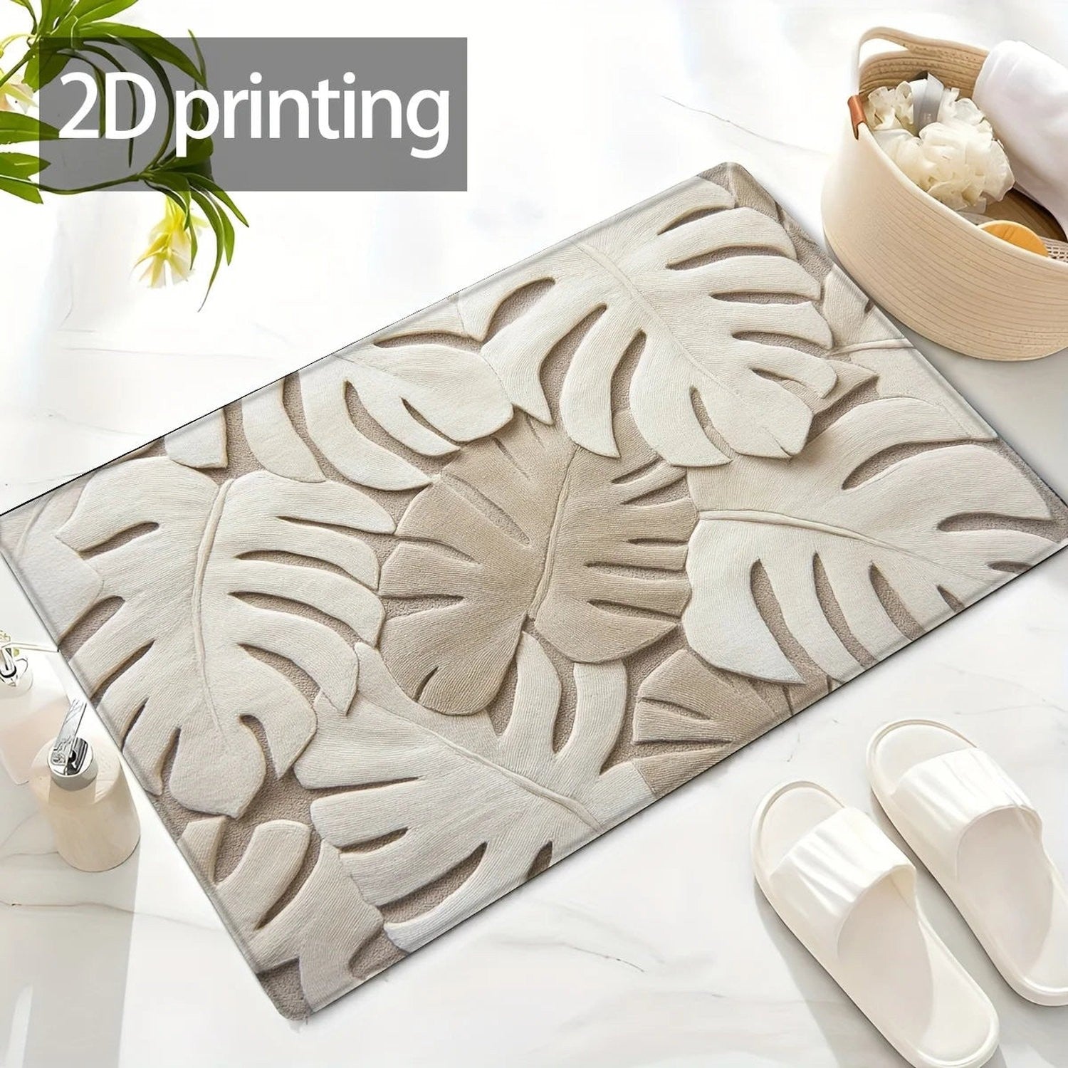 Step Out in Comfort — Super Absorbent Non-Slip Bath Mat