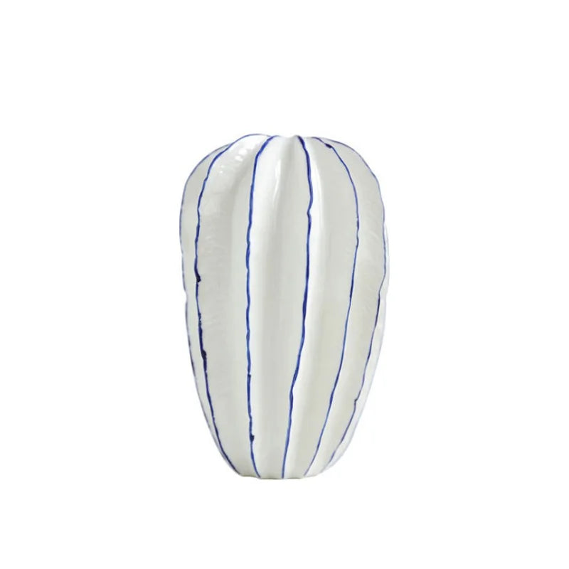 The Statement Vase — Modern Ceramic Vase for Flowers, Stems & Home Styling