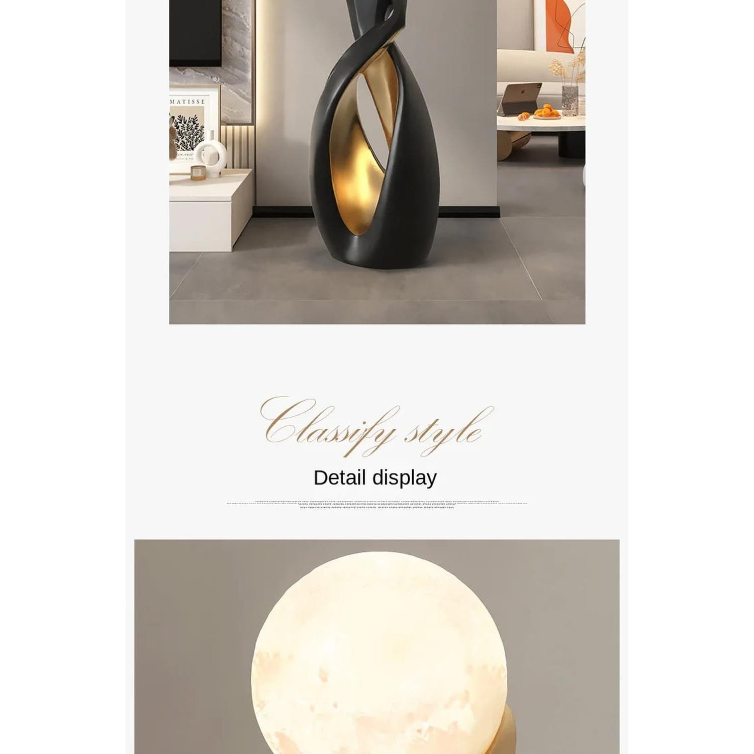 Light That Lives in the Room — Nordic Glow Resin Figurine with Ambient Light