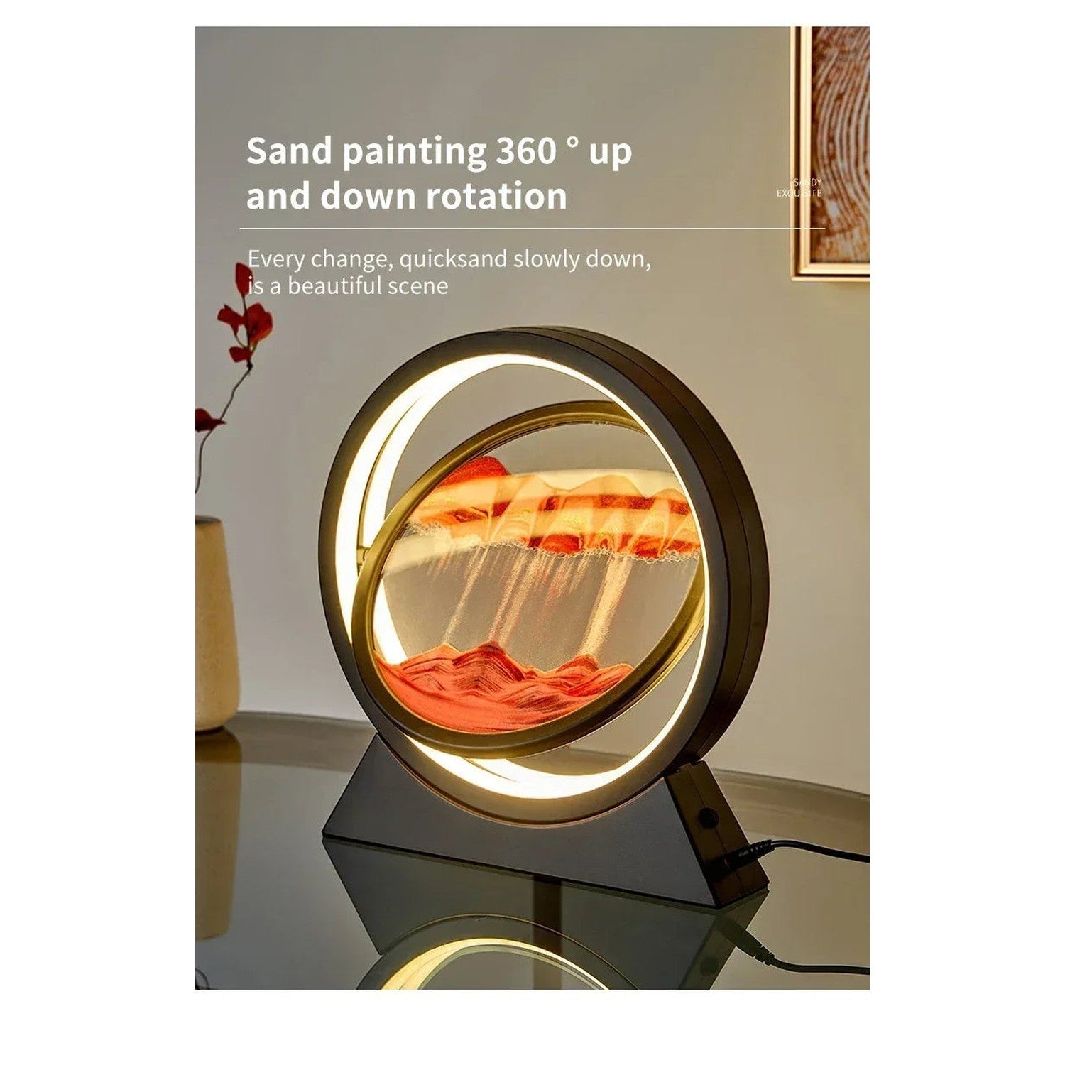 Sandscape — The Living Art Lamp That Changes Every Time