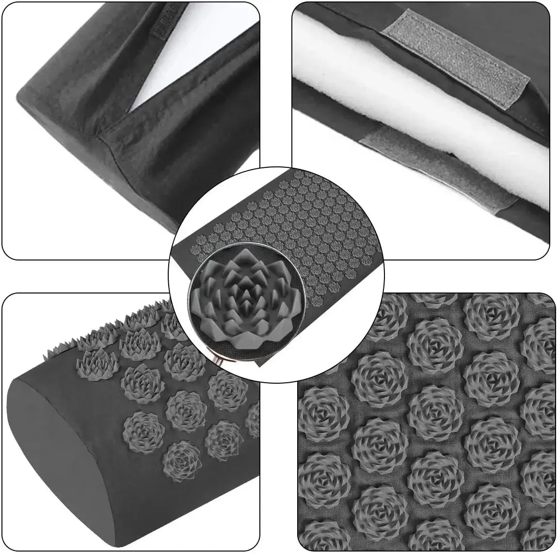 The Pressure Point Set — Spike Acupressure Mat & Pillow for Back Pain, Muscle Relief & Better Sleep