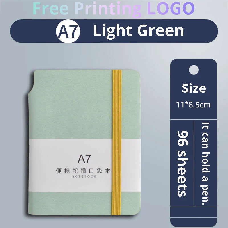 Pocket-Sized & Personal — Customisable A6/A7 Mini Notebook & Planner