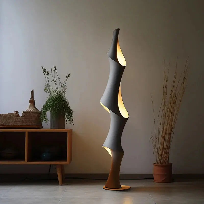 The Statement Corner — Art Deco Sculptural LED Floor Lamp Jonine’s Corner