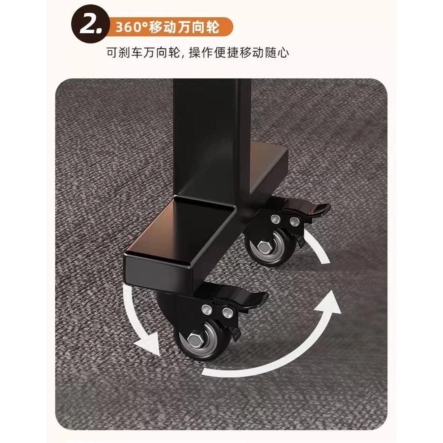 Round Foldable Dining Table — 100 & 120cm
