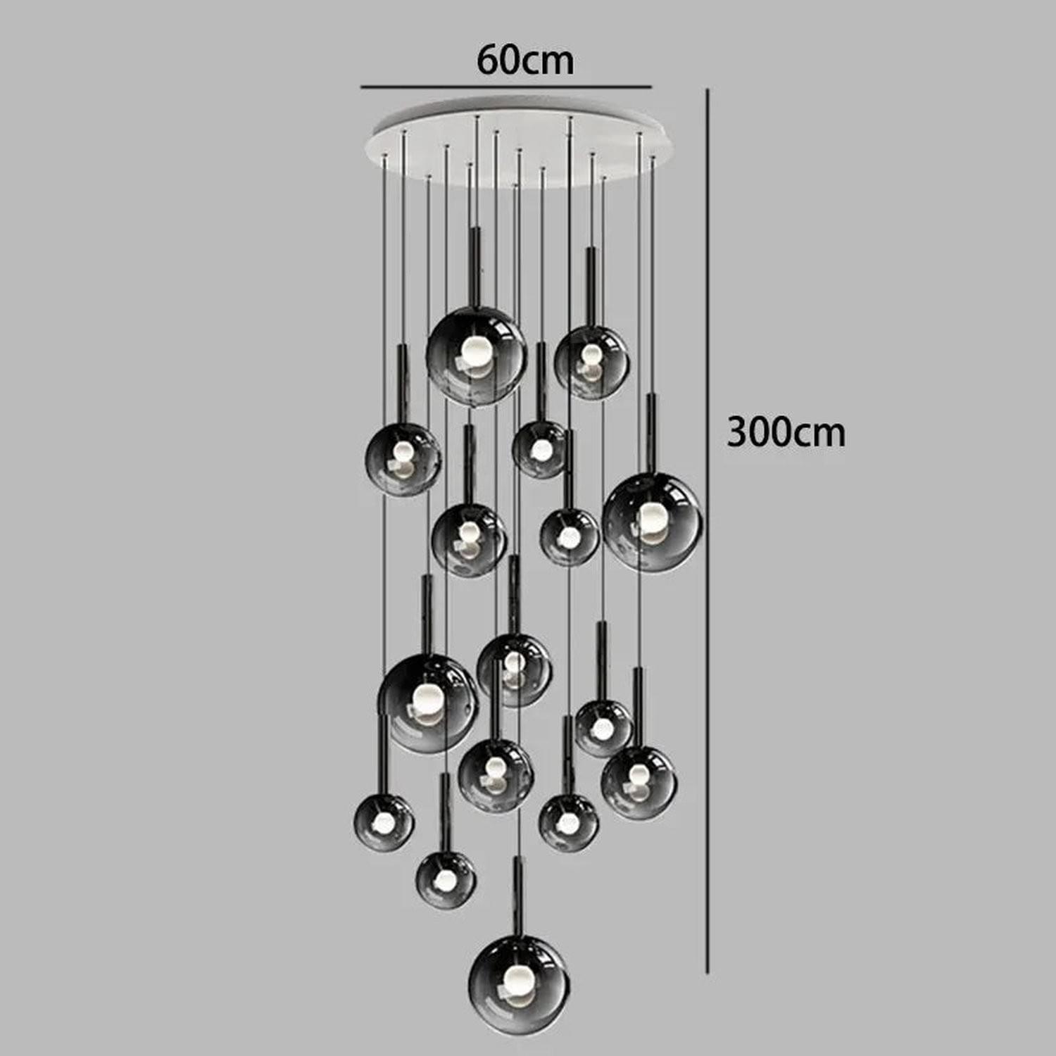 Nordic Stair Chandelier — Living & Dining Room Pendant Ceiling Light