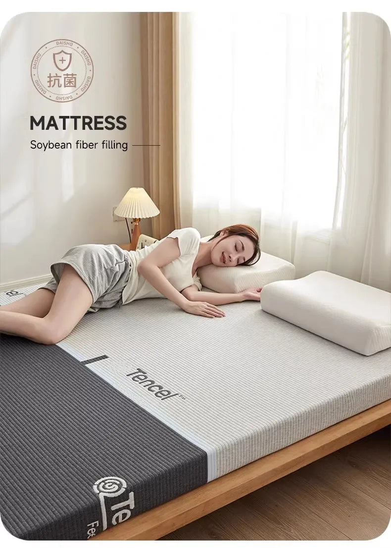 New 0 pressure slow rebound gel memory cotton mattress home high density tatami sponge mat rental