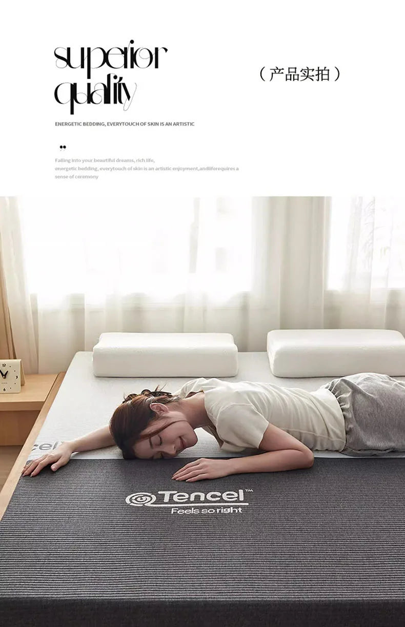 New 0 pressure slow rebound gel memory cotton mattress home high density tatami sponge mat rental