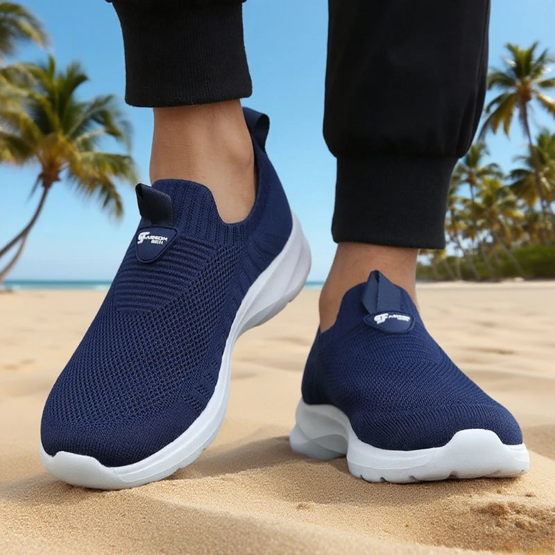 Lightweight Recovery Sneakers — Breathable Mesh Athletic Shoes