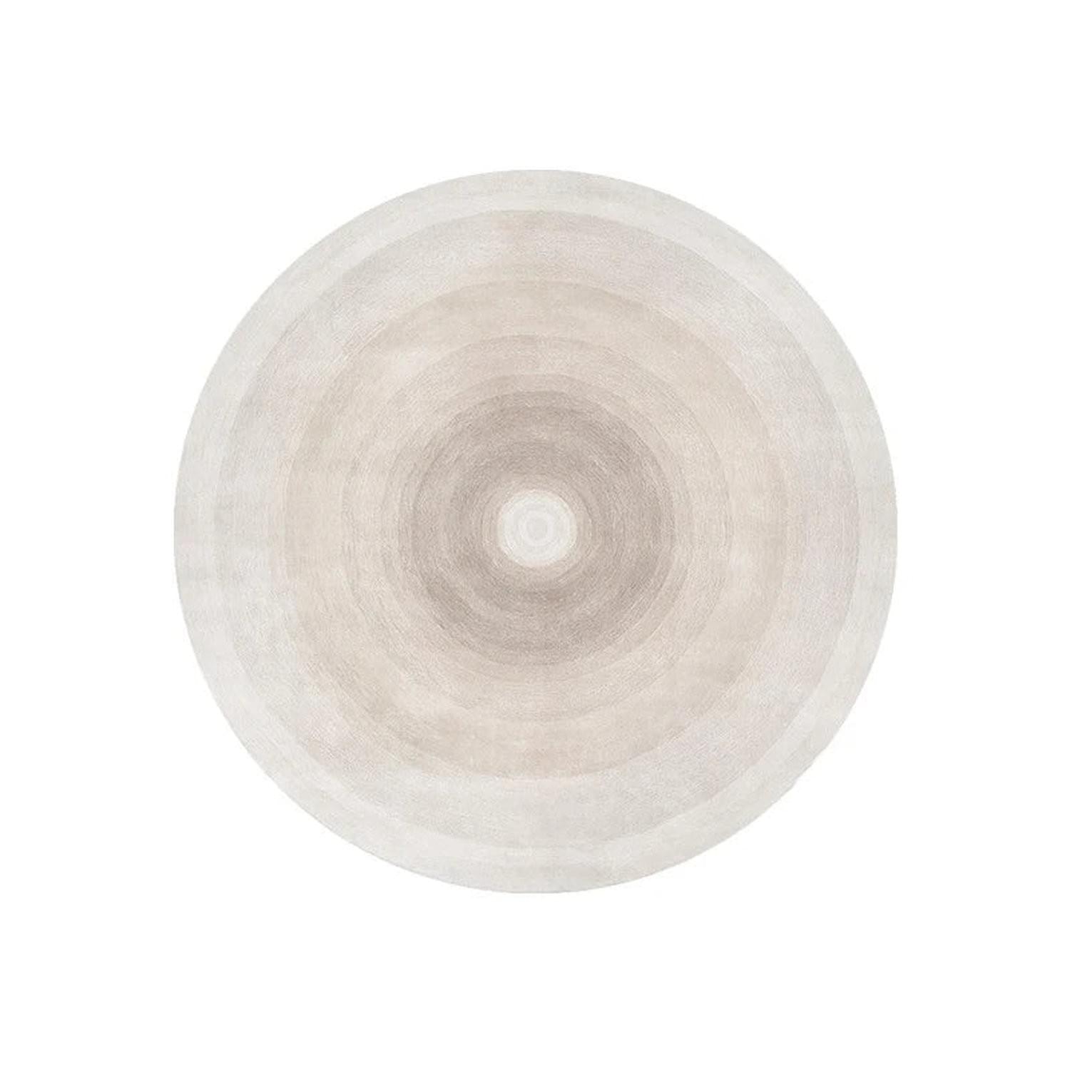 Round Gradient Area Rug — Machine Washable Non-Slip Floor Mat for Living Room & Bedroom