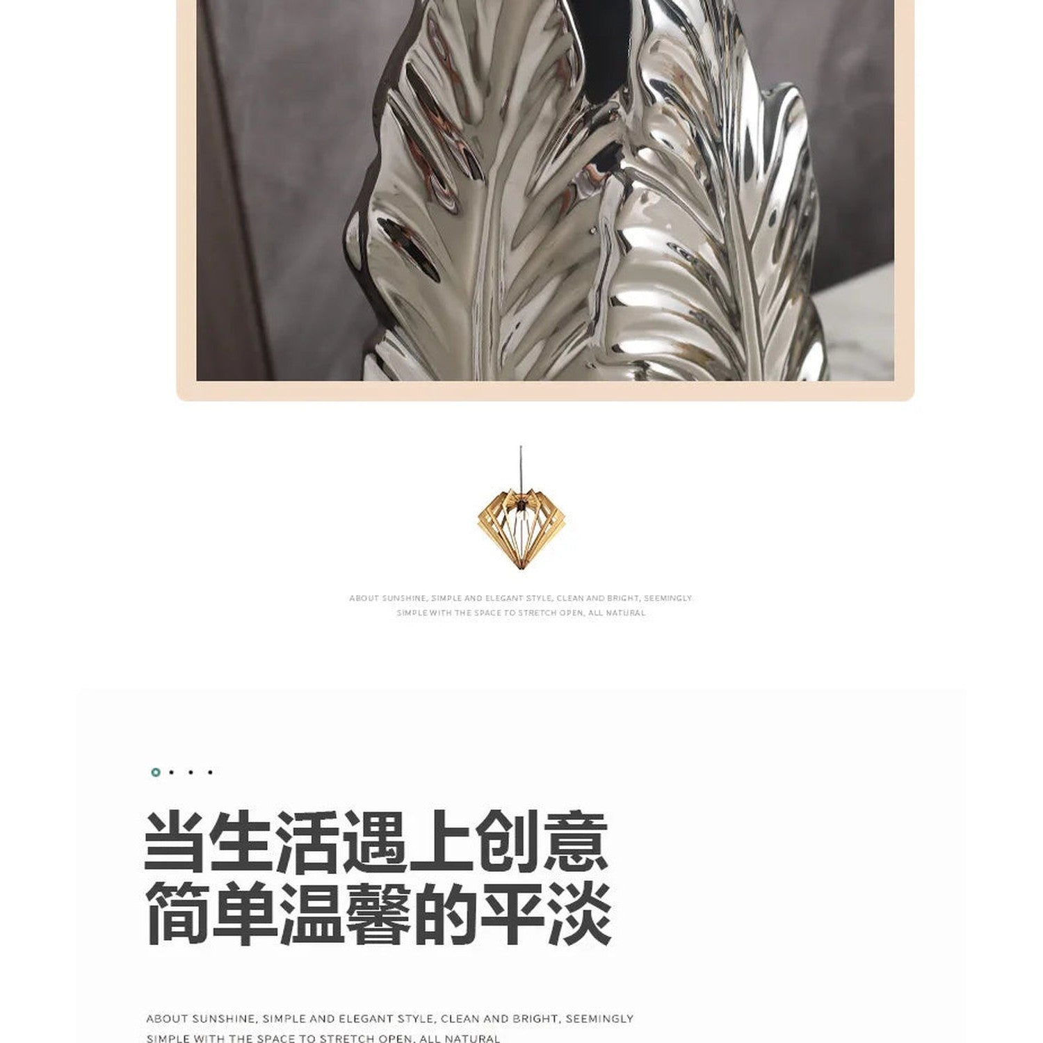 High-Glaze Ceramic Sculpture Vase — Modern Tabletop Decor