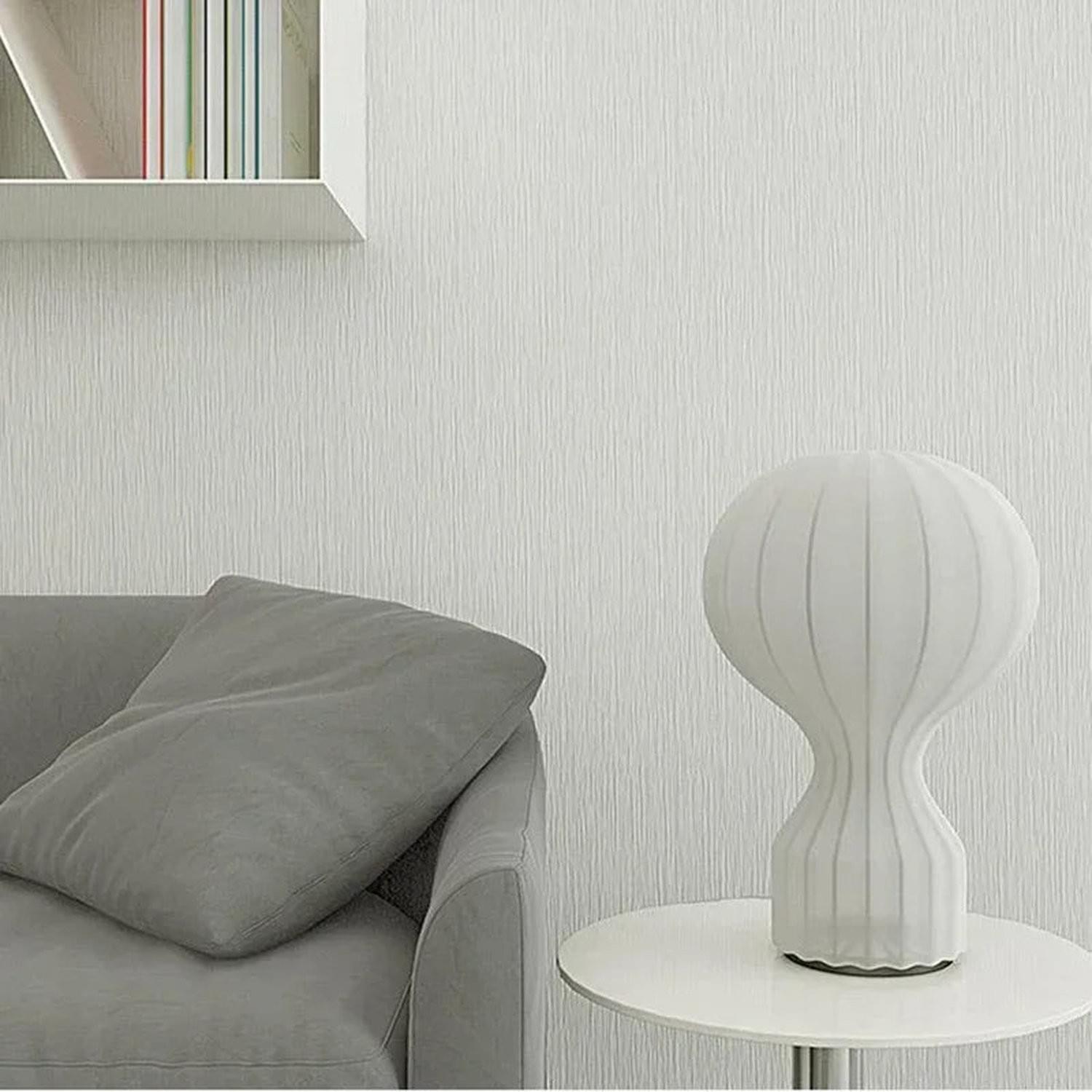 Wabi-Sabi Fabric Floor Lamp — Japandi Style for Bedroom & Living Room
