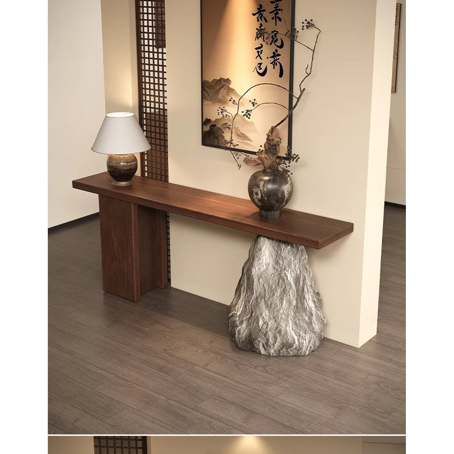Luxury Minimalist Console Table — Custom Entryway & Living Room