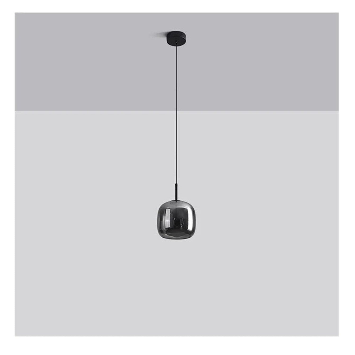 Nordic Glass LED Pendant Lamp — Modern Luxury Hanging Light for Dining Room & Living Room