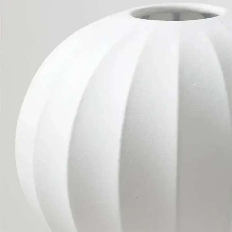 Wabi-Sabi Paper Floor Lamp — Japanese Art Deco Dimmable