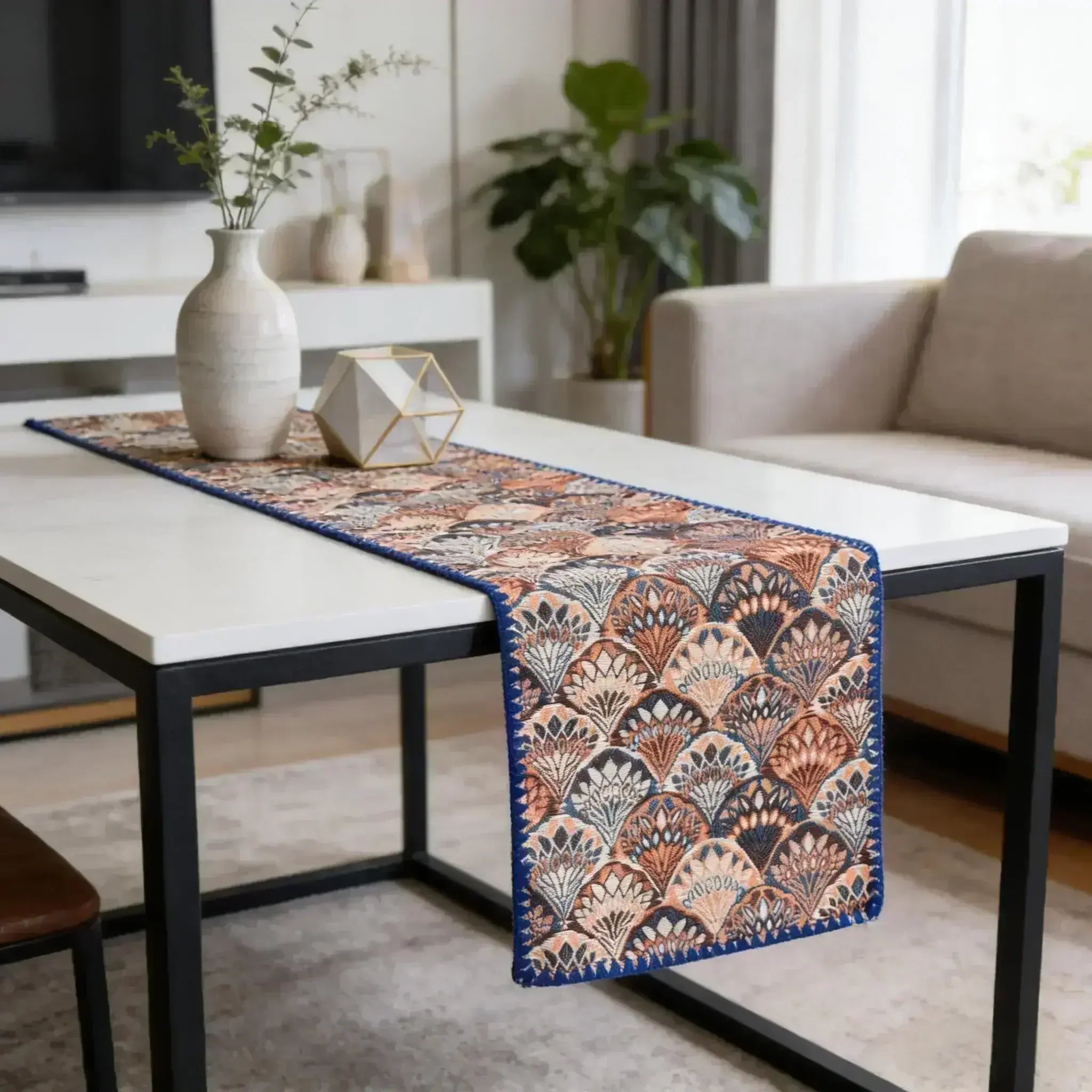 Nordic Cotton Linen Table Runner — Dining & TV Cabinet Cloth