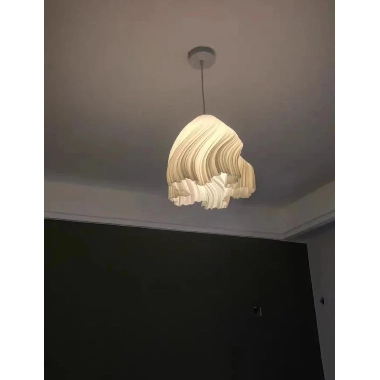 3D Floral Resin Pendant Light — Nordic Chandelier