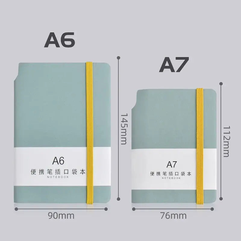Pocket-Sized & Personal — Customisable A6/A7 Mini Notebook & Planner