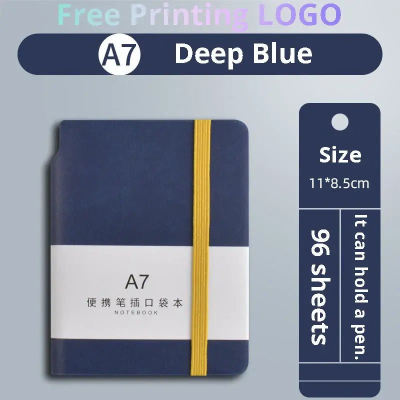 Pocket-Sized & Personal — Customisable A6/A7 Mini Notebook & Planner