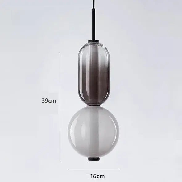Wabi-Sabi Candy Glass LED Ceiling Pendant Light — Pendant Lights & Chandeliers