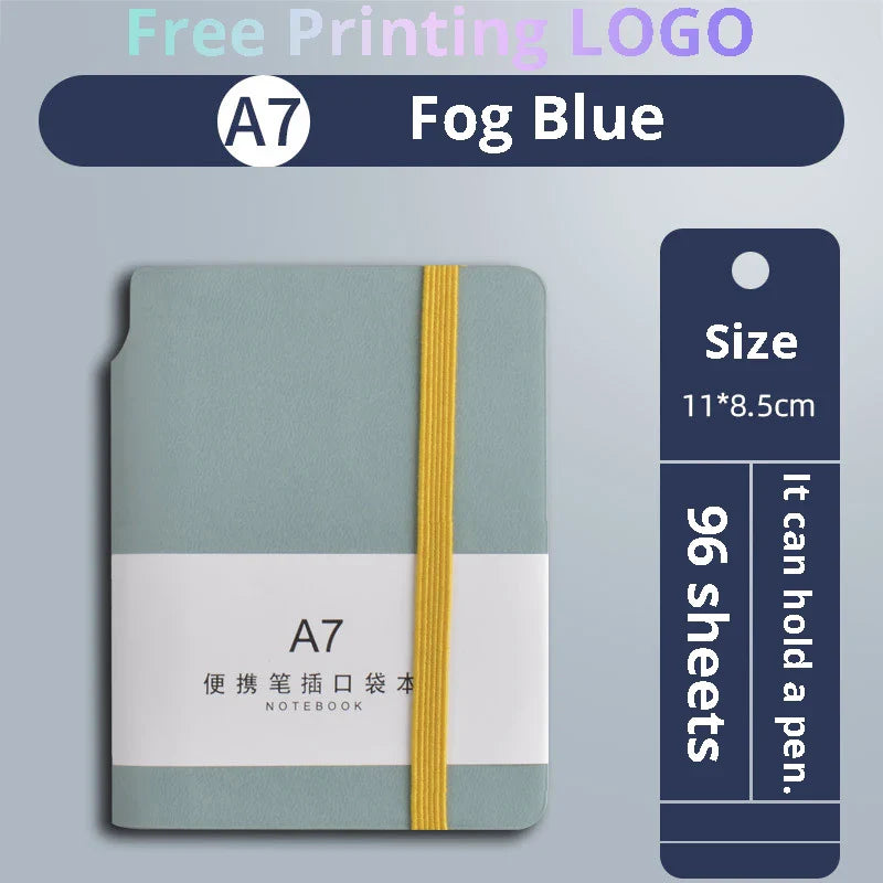 Pocket-Sized & Personal — Customisable A6/A7 Mini Notebook & Planner