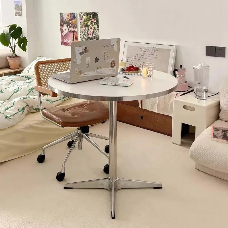 The Table That Brings Everyone In — Round Minimalist Dining Table Jonine’s Corner