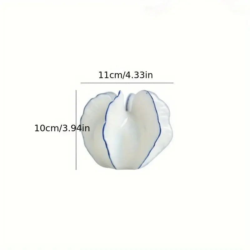 The Statement Vase — Modern Ceramic Vase for Flowers, Stems & Home Styling