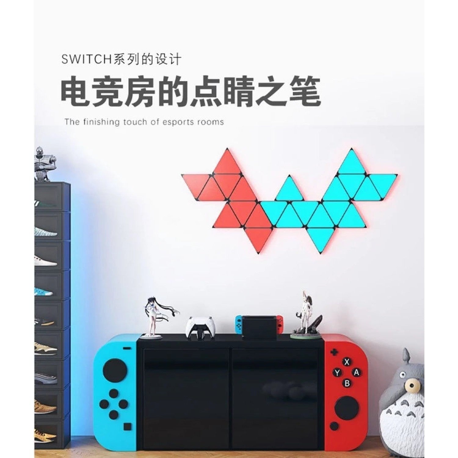 Modern TV Stand with Drawers — Aesthetic Floor Cabinet for Bedroom & Living Room