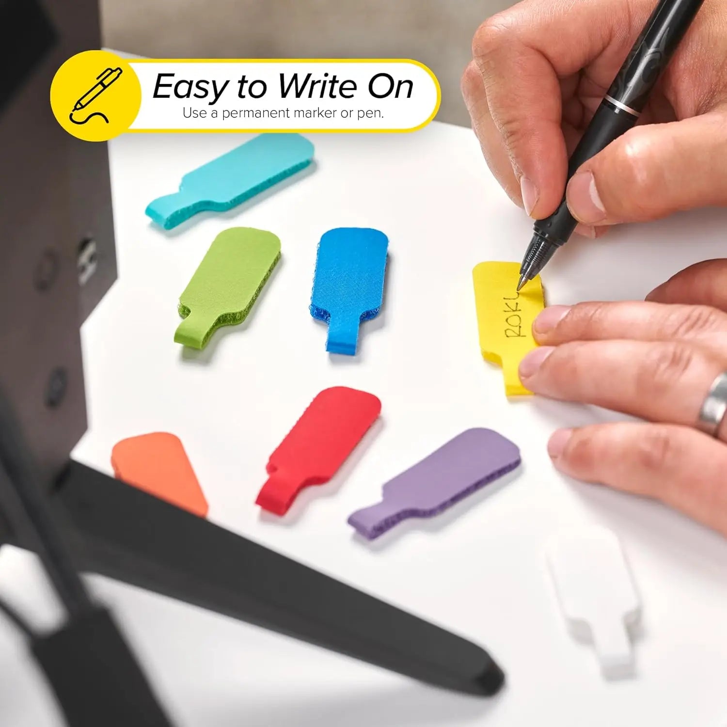 Cable Organizer Straps 10/30/50pcs Reusable Waterproof Color-Coded Labels, Charger Data Cords Management Ties Cable Ties