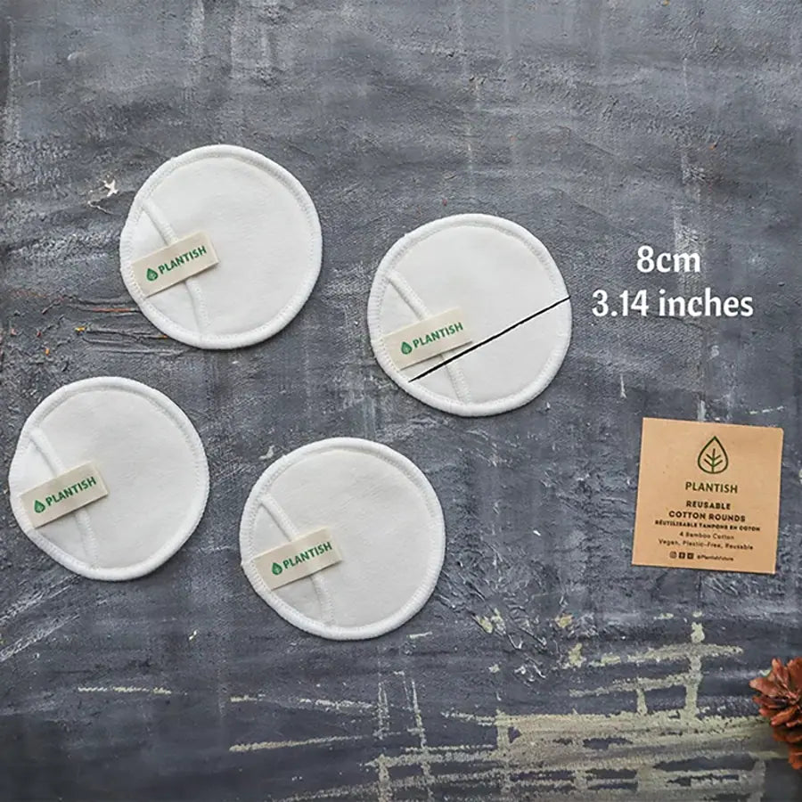 Soft & Gentle Reusable Cotton Rounds for a Sustainable Beauty Routine
