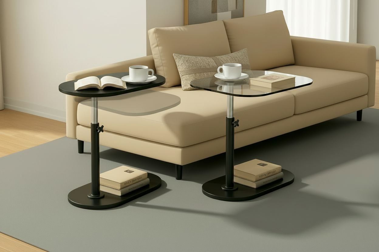 Corner Side Table - Left Table Solo