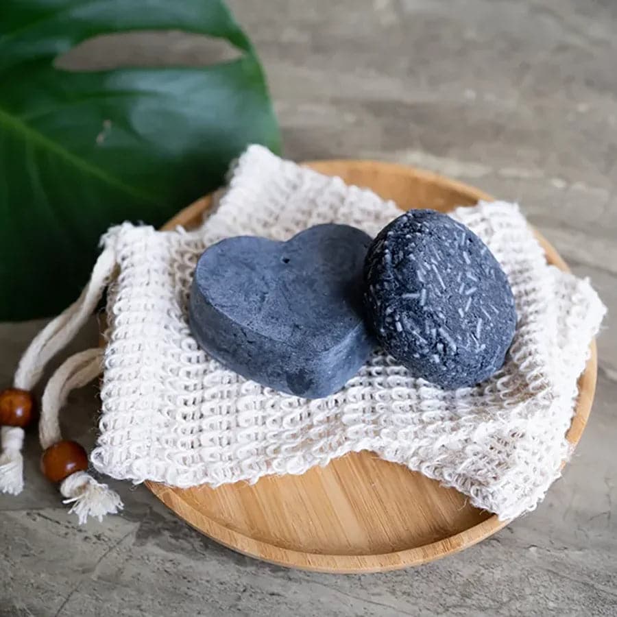 Rebalancing Shampoo & Conditioner Bar Set for Oily & Fine Hair