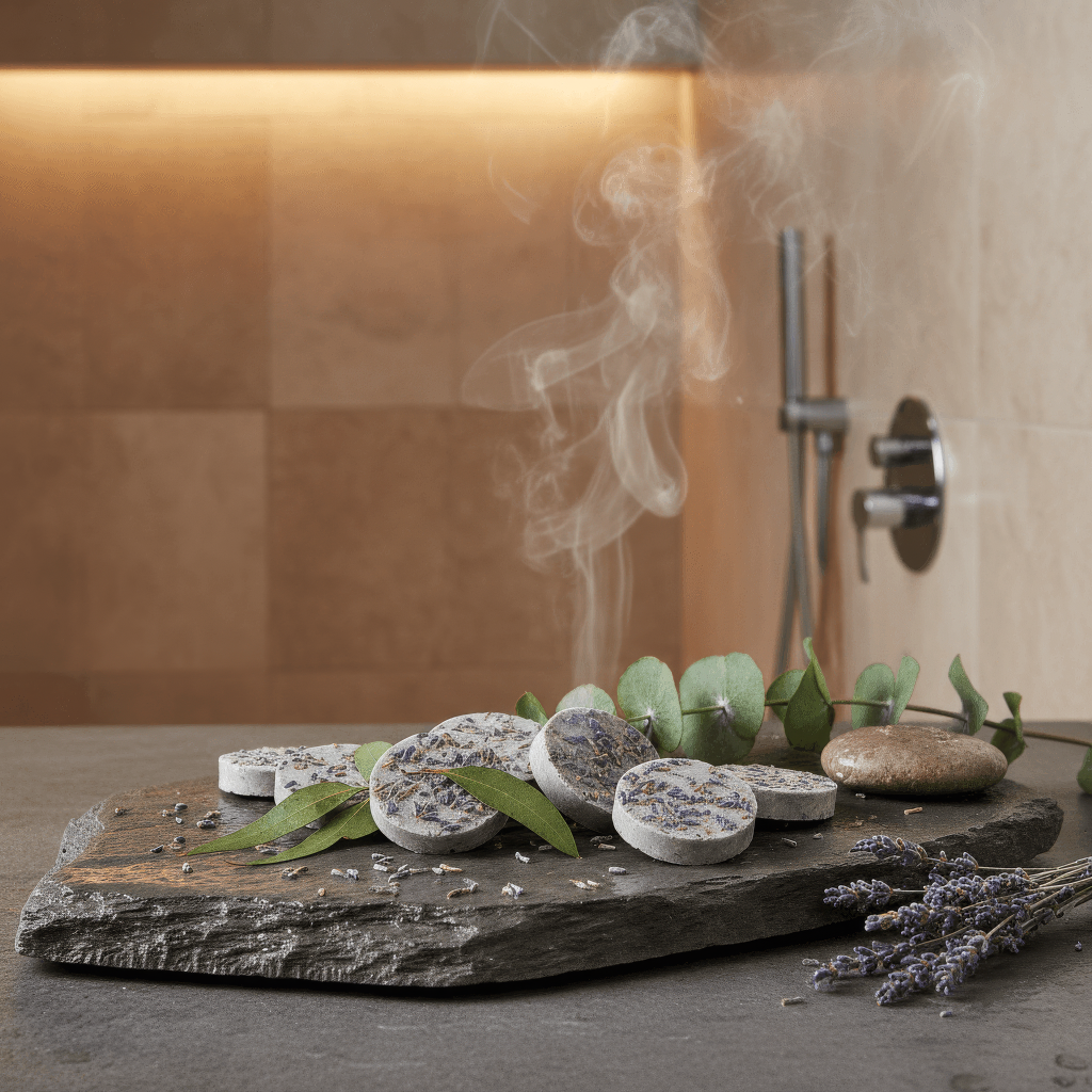 Steam Your Stress Away — Aromatherapy Shower Steamer Tablets