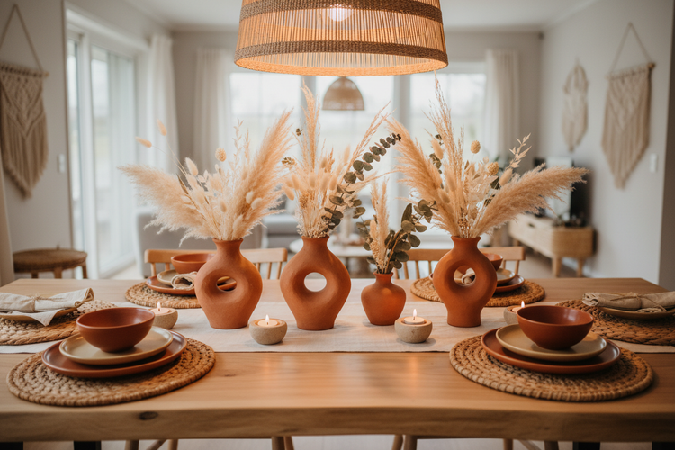 Modern Boho Dining