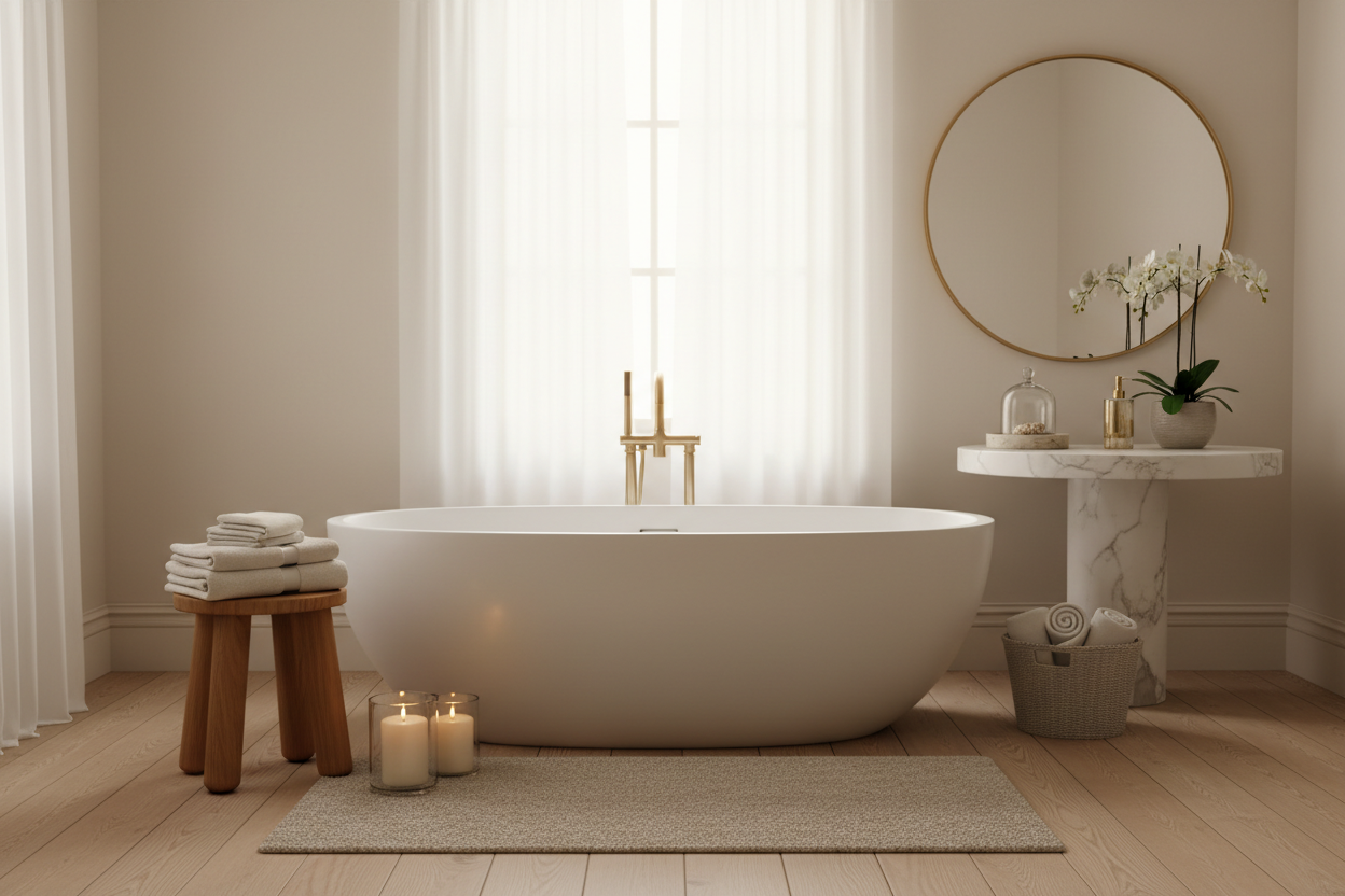 Spa Bath & Wellness Collection Banner