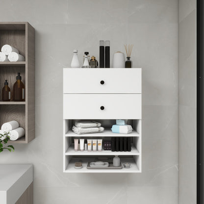 A Place for Everything — Modular Wooden Closet Organizer with 2 Drawers & 3 Shelves