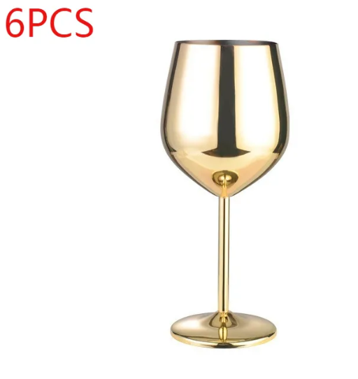 Stainless Steel Wine Glass  Unbreakable &amp; Insulated for Any Occasion