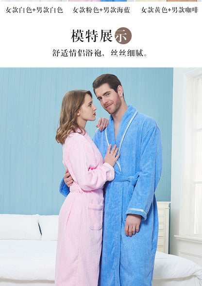 Wrap Yourself in Calm — 100% Cotton Terry Bathrobe