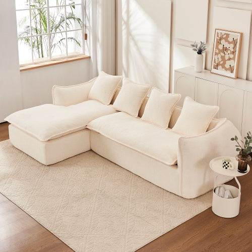 Oversized L-Shape Sofa with Chaise