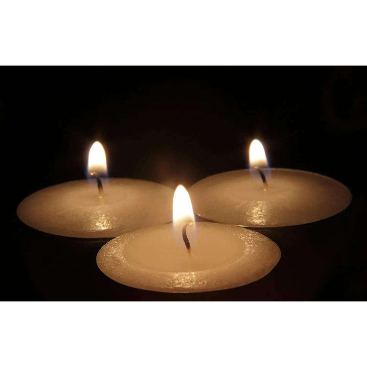 The Quiet Glow — Unscented Tea Light Candles, 100-Pack