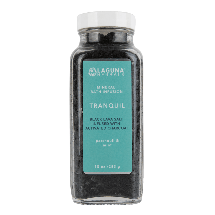 Tranquil — Activated Charcoal Black Lava Detox Bath Salt