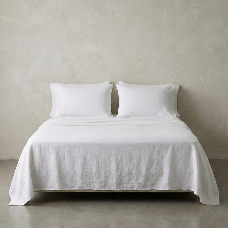 Linen Cotton Sheet Sets-5