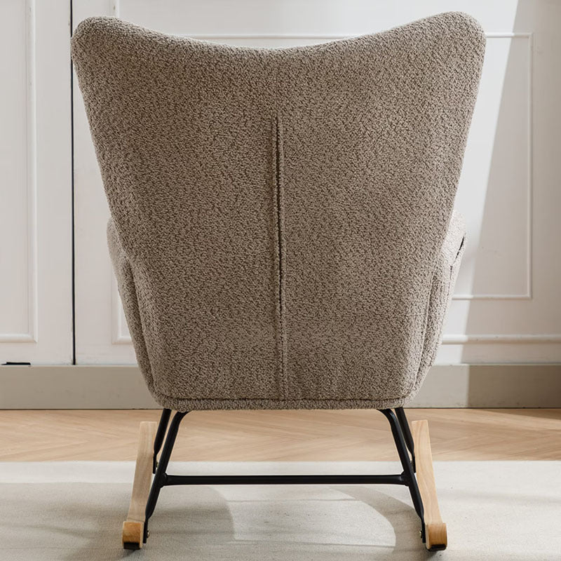 Modern Patchwork Rocking Chair  Macaron Edition