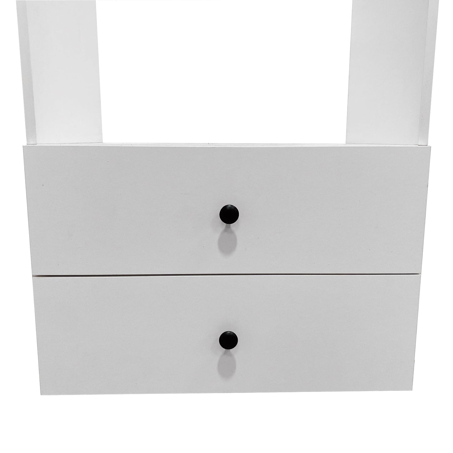 A Place for Everything — Modular Wooden Closet Organizer with 2 Drawers & 3 Shelves