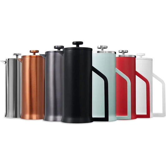 Coffee Worth Waking Up For — Insulated Stainless Steel French Press (34 oz)