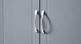 VASAGLE Bathroom Wall Cabinet — Wall-Mounted Storage with Adjustable Shelves