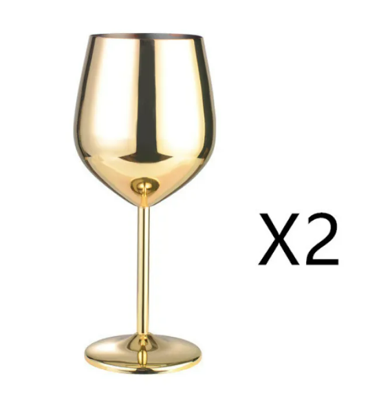 Stainless Steel Wine Glass  Unbreakable &amp; Insulated for Any Occasion
