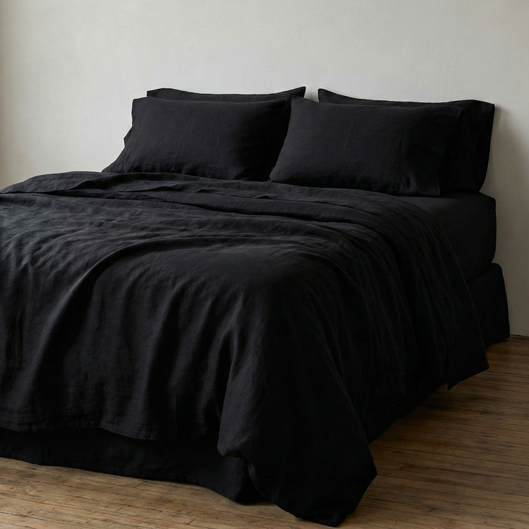 Linen Cotton Sheet Sets-3