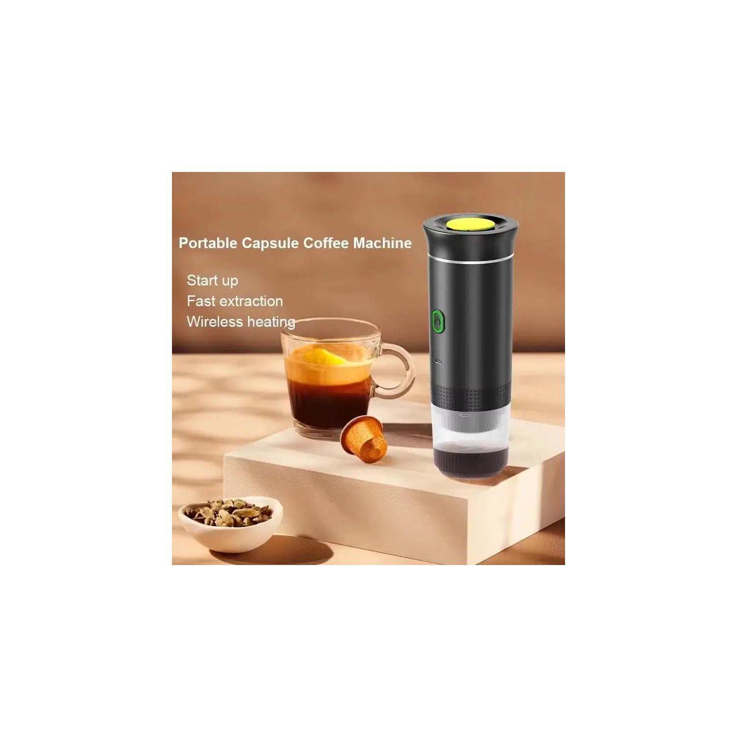 3-in-1 Portable Wireless Espresso Maker — Fresh Espresso Anywhere